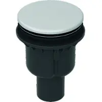 Bette BetteDown 50 Ablaufgarnitur, senkrecht, Ablaufleistung 0,6 l/s, B594-440, Farbe: Snow (weiß matt)