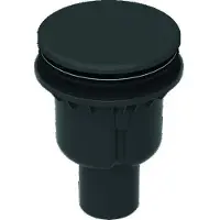 Bette Garniture d'écoulement Down 50, verticale, débit d'écoulement 0,6 l/s, avec antidérapant Pro