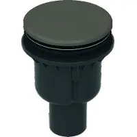 Bette BetteDown 50 Ablaufgarnitur, senkrecht, Ablaufleistung 0,6 l/s, B594-438, Farbe: Taupe Dekor