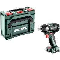 Metabo SSW 18 LT 300 BL, Schlagschrauber, Pistolengriff, 1/2", Schwarz, Grün, Grau, Rot, Bürstenlos, 3050 RPM