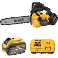 DeWalt Akku-Gehölzschnitt-Kettensäge FlexVolt kabellos - 54V 35 cm - - Mit Akku 54V 3Ah - Ladegerät - DCMCST635X1-QW