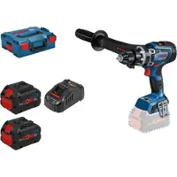 Bosch 0 601 9J5 105, Handbohrmaschine, Bürstenlos, Schwarz, Grün, 1,3 cm, 2200 RPM, 15 cm