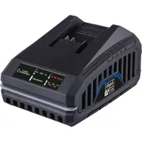 Scheppach Schnellladegerät SBC4.5 | 4,5 A für Li-Ionen-Akkus | 230 – 240 V | 120 W | geeignet für IXES 20-Volt-Serie