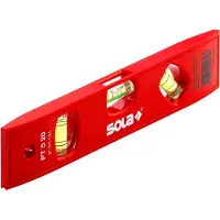 Sola Torpedo 200mm Wasserwaage Rot Rot One Size