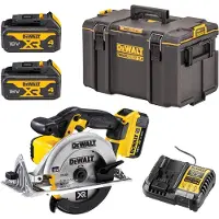 DeWalt DCS 391 M2 Profi-Akku-Handkreissäge, 55 mm Schnitttiefe, inklusive Lithium-Ionen-Akku und Ladegerät