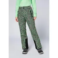 Chiemsee Skihose , Damen, Gr. 38, Normalgrößen, light grün, light pink, 100% Polyester, Hosen Skihose