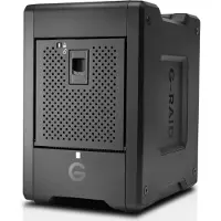 SanDisk G-RAID SHUTTLE 4, 104 TB, HDD, 7,76 kg, Desktop, Schwarz