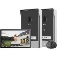 Ezviz HP7, 17,8 cm (7"), 1024 x 600 Pixel, H.264, H.265, 2048 x 1296 Pixel, CMOS, 25,4 / 2,7 mm (1 / 2.7")
