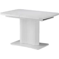 Vicco Esstisch Fenaro Weiß 120-160 x 80 cm ausziehbar, Model 58013