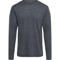 Narsaq Napasak Merino Longsleeve Men forged iron - Größe XL NQ252205