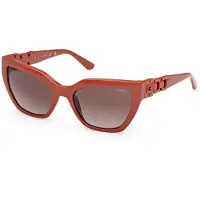 GUESS GU00264 Shiny dark orange 55/18/140 Damen Sonnenbrillen