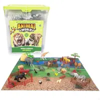 Colorbaby Animal World-wild Animals Figur 50 Einheiten