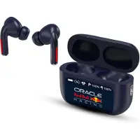 Red Bull Racing Kabellose In-Ear-Kopfhörer, TWS ANC ENC, LED-Anzeige, Blau