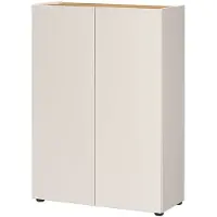 Germania Schuhschrank "Alviano", kaschmir, navarra, eiche, nachbildung, B:74cm H:105cm T:33cm, Holzwerkstoff, Schränke, Schuhschrank, Mehrzweckschr., verstellb, Böden, griffloses Design, Breite: 74cm