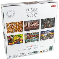 Tactic Puzzle Lovers Greater Flamingos 500 pcs puzzle, 500 Stück(e), Tiere