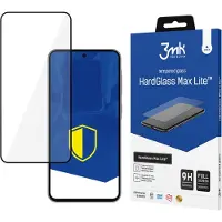 3MK SzkÅo hartowane HardGlass Max Lite Black Samsung Galaxy A36 5G