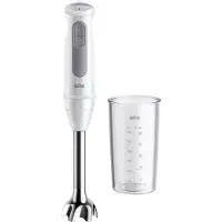 Braun MultiQuick 5 MQ 50001 M, Pürierstab, 1,2 m, 1000 W, Grau, Weiß