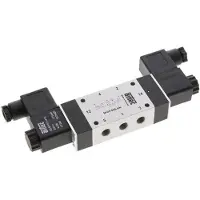 AirTec 5/2 G1/8'' Bistabiles Magnetventil 115V AC 2-10bar/28-140psi