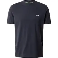 BOSS "Tee Regular Fit" Stretch Jersey Cotton, Logo on Chest, Rundhals