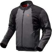 Modeka Muva Motorrad-Textiljacke, dunkelgrau/schwarz, M