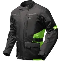 Modeka Tarex II Motorrad-Textiljacke, schwarz/gelb, XL
