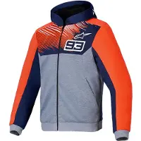 Alpinestars MM93 Chrome V2 Sport Motorrad Zip Hoodie, S