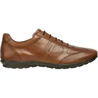 Geox UOMO SYMBOL Herren Sneaker in Braun, Größe 41.5