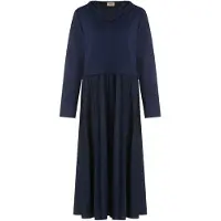 Cartoon Casual-Kleid mit Kapuze in Dunkelblau | Gr.: 38