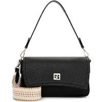 Suri Frey Umhängetasche "Umhängetasche SFY Amey", Damen, Gr. B/H/T: 27cm x 15cm x 7cm 0, schwarz (schwarz 100), Polyester, Taschen Umhängetasche
