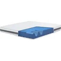 11.11 SRLS The White Stone Matratze 125x220 cm mit Antibakterieller Schaum | Höhe 20 cm | 3D Air Hypoallergener Bezug | Orthopädische 7‑Zonen Thermosensible Matratze