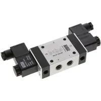 AirTec 3/2 G1/4'' (G1/8'') Bistabiles Magnetventil Externe Vorsteuerung 115V AC 0-10bar/0-140psi
