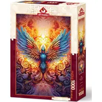 Art puzzle Puzzle Colorful Phoenix - 1000 Teile bunt