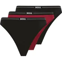 BOSS String "3P THONG" Packung, 3er, 3 Stk. mit Logobund