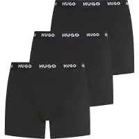 HUGO underwear "BOXERBR TRIPLE" Packung, 3er, 3 Stk. mit elastischem Bund