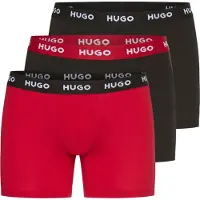 HUGO underwear Boxer "BOXERBR TRIPLE" Packung, 3er, 3 Stk. mit elastischem Bund