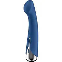 Satisfyer Spinning G-Spot 1 - rotierender G-Punkt-Vibrator mit drehendem Kopf (blau)
