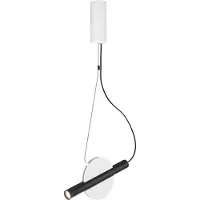 Maytoni Enigma LED Pendelleuchte, Hängeleuchte 5W Weiss 90Ra Warmweiss