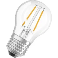 Osram LED Lampe Retrofit P40 4.5W E27 klar Filament tageslichtweiss wie 40W