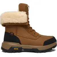 Ugg für Herren. 1170770 Adirondack XXV Lederstiefel braun (40), Wohnung, Schnürsenkel, Lässig, Draußen