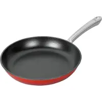 Küchenprofi Bratpfanne, rot, Energiesparende Pfanne für alle Herdarten und Induktion, Durchmesser: 28 cm