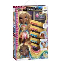 Rainbow High Hair Chalk & Style Doll- Meline (Gold), Modepuppe, Weiblich, 4 Jahr(e), Junge/Mädchen, 280 mm, Mehrfarbig