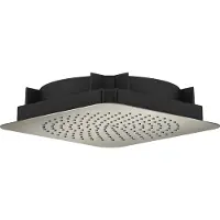 Hansgrohe AXOR Citterio C Kopfbrause 270/270 1-jet Deckenintegriert, 28794800, Farbe: Stainless Steel Optic