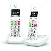 Gigaset Festnetztelefon E290 Duo Weiß