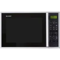 Sharp Home Appliances R-961INW, Arbeitsplatte, Kombi-Mikrowelle, 40 l, 900 W, Eingebautes Display, Berührung