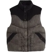 Levi's Steppweste , Herren, Gr. L, hamilton heights, Denim/Jeans, Obermaterial: 100% Baumwolle, schmal hüftlang, Westen Steppweste, Westernstyle