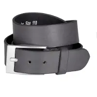 Jcc Ledergürtel "Gürtel 31017315E", Herren, Gr. 90, grau, Obermaterial: 100% Büffelleder BL., Gürtel Ledergürtel