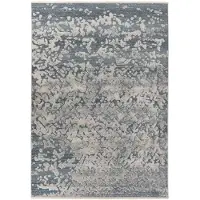 Kayoom Teppich "Milan 325", grau (anthrazit), B:80cm H:5mm L:150cm, Polypropylen, Teppiche, Teppich, ca. 436.800 Points/qm, Kurzflorteppich, weiche Haptik, hochwertig