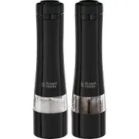 Russell Hobbs Salz- und Pfeffermühle Ceramic Steelworks schwarzer Stahl
