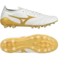 Mizuno MORELIA NEO IV Beta JAPAN AG(U) / Weiß/MP Gold/Kühlgrau 3C / 43,0/9,0