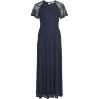 Vila Vifemma Kurzarm Maxikleid